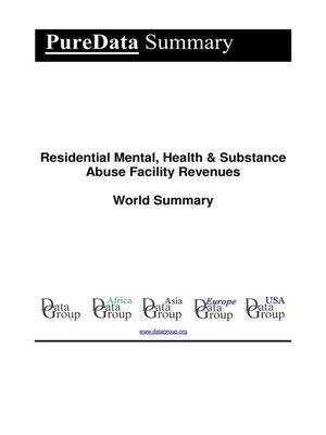 cover image of Residential Mental, Health & Substance Abuse Facility Revenues World Summary